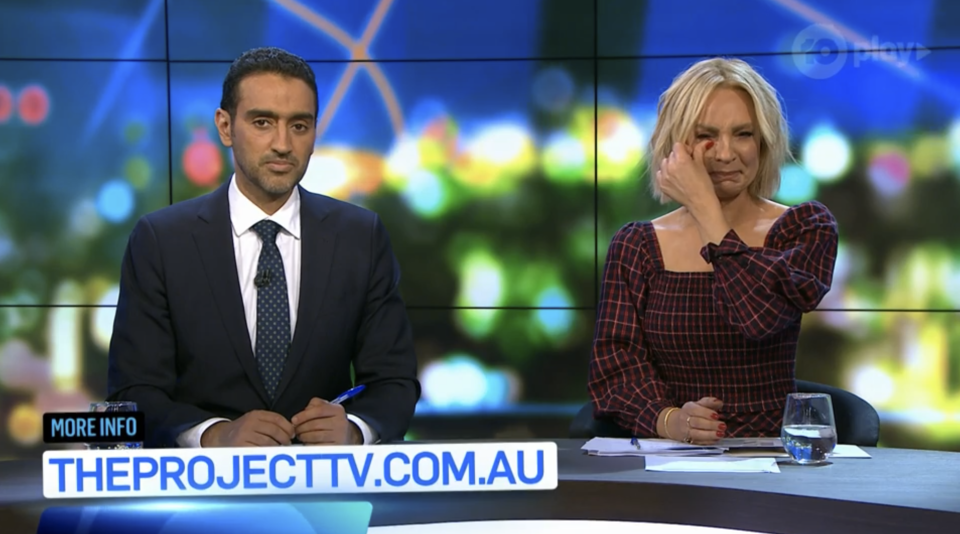 The Project hosts Carrie Bickmore and Waleed Aly