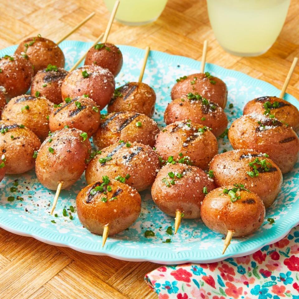 easter side dishes grilled potatoes