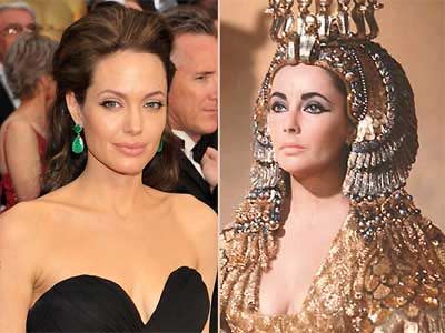 angelina jolie cleopatra dress