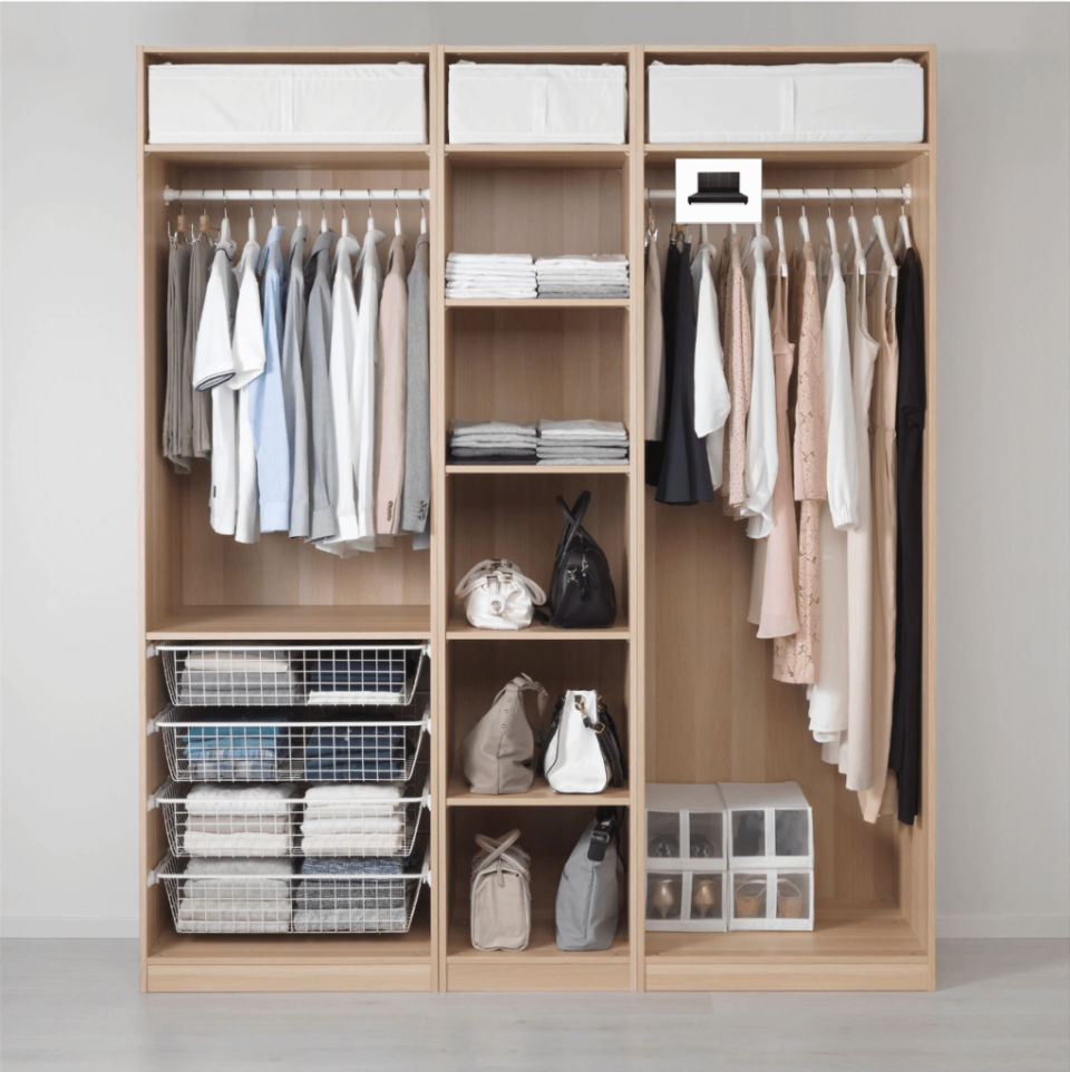 PAX Wardrobe ($600) from Ikea 