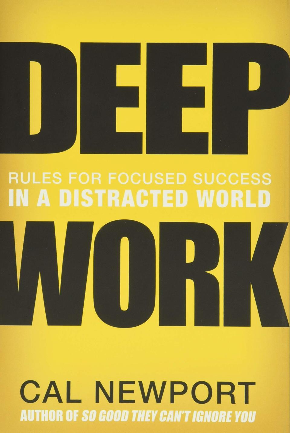 Deep Work Best Self Help Personal Development Books