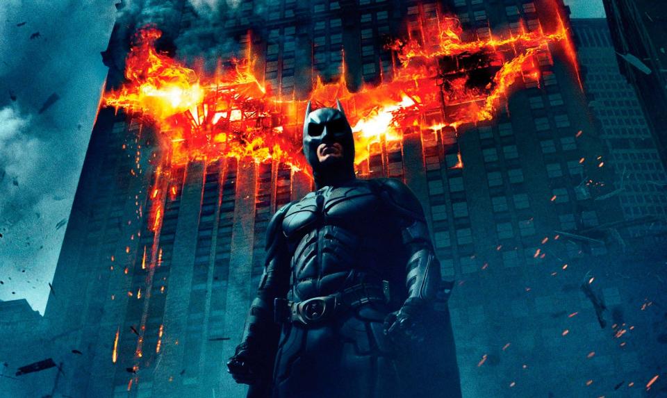 Recorte del póster de 'Batman: El caballero de la noche' (Foto: Warner Bros)