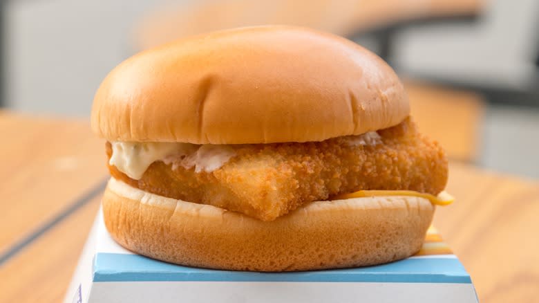 Filet-O-Fish side view