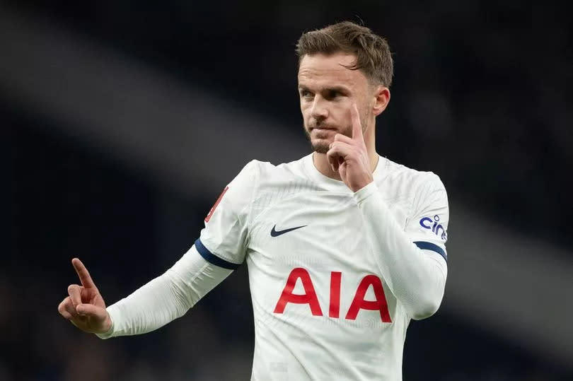 James Maddison of Tottenham Hotspur