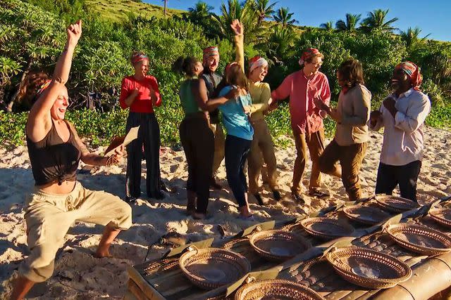 <p>Robert Voets/CBS</p> The cast of 'Survivor 45'