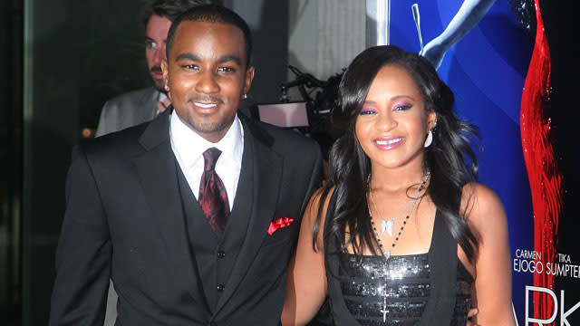 The family of Bobbi Kristina Brown laid to rest the 22-year-old daughter of Whitney Houston and Bobby Brown on Monday, and the service was just one of the striking similarities Bobbi Kristina shared with her mother. The deaths of both Whitney and Bobbi Kristina are especially eerie. Whitney died of accidental drowning on Feb. 11, 2012 at age 48. She was found unconscious in a bathtub at the Beverly Hilton Hotel. Bobbi Kristina died on July 26 while in hospice care. However, her death came just months after she too was found unresponsive in a bathtub in her Georgia home. <strong> WATCH: Bobbi Kristina's Aunt Leolah Brown Thrown Out of Funeral After Outburst </strong> Bobbi Kristina's boyfriend, Nick Gordon, discovered her in the bathtub and in an interview with Dr. Phil, his mother Michelle claimed Nick tried to administer CPR to Whitney after also finding her in the tub. "When Whitney was found, he administered CPR to her and called me as he was standing in front of her saying, 'Mom, why couldn't I do it? I couldn't get air into her lungs,'" she said about her son's alleged traumatic experience. The Coroner Investigator on Whitney's case later disputed this claim to ET, saying, "As far as I know, the bodyguard and the personal assistant pulled Whitney out of the bathtub, but they did not perform CPR." <strong> WATCH: EXCLUSIVE! Nick Gordon Wearing Bobbi Kristina Brown's Engagement Ring After Her Death </strong> Both Whitney and her ex, Bobby Brown, publicly struggled with addiction during their tumultuous relationship. Shortly after Whitney's death, cocaine and heart disease were ruled to be contributors. During an interview with Oprah Winfrey in September 2009, Whitney admitted to using drugs with her former husband, saying he "laced marijuana with rock cocaine." Bobbi Kristina also faced speculation that she too had issues with substance abuse. In July 2014, a photo appeared on Instagram that showed someone who supposedly looked like Bobbi Kristina inhaling smoke from what appeared to be a bong. "I've never posted any photo of me doing anything!" she tweeted in response to the image. "This is someone trying to tarnish and make a horrible name for MYSELF. People are insane." <strong> WATCH: After Bobbi Kristina Brown’s Death, Who Will Whitney Houston’s Fortune Go to Now? </strong> In June, ET spoke with Ian Halperin, the author of the unauthorized biography, <em>Whitney & Bobbi Kristina: The Deadly Price of Fame</em>, who claimed that drugs were a part of Bobbi Kristina and Nick's lifestyle. "I have incontrovertible evidence the last few months they were together, they were on drugs almost all the time," he alleged. "It's just proportion to heights nobody could even imagine. And drugs were prevalent in their lives. ... They got completely out of hand and it was a ticking time bomb." <strong> NEWS: Bobbi Kristina Brown's Death -- Nick Gordon 'Has Suffered Greatly,' His Mother Says </strong> Bobbi Kristina's relationship with Nick has been widely criticized, much like Whitney and Bobby's rocky marriage. Whitney and Bobby's marriage came under even more scrutiny when the Bravo show, <em>Being Bobby Brown</em>, aired in early 2004. The show seemed to offer an almost too real look at the couple and was only on the air for one season. In June, Bobbi Kristina's court-appointed conservator filed a lawsuit accusing Nick of controlling Bobbi Kristina by limiting who she could interact with. The lawsuit also claims that Nick often answered her cell phone, would not allow her to make appointments without his approval, and manipulated her bank relationship so that he could access her money. Despite writing a letter begging the Houston and Brown families to allow him to be in attendance, Nick was not present at Bobbi Kristina's intimate memorial service on Saturday. Getty Images Bobbi Kristina also had music and acting aspirations like her mother. She spent some time in the recording studio, and while she didn't get as far with music as her mother, she did inherit her fierce commitment and loyalty to her family. <strong> WATCH: Bobbi Kristina Brown's Intimate Memorial Service Focuses on Family, Music and Spirituality </strong> "I'm most excited for people to see our family together as a unit just working together being an actual family," Bobbi Kristina told ET in 2012 regarding the reality show <em>The Houstons: On Our Own</em>. "It's not anything that's fake -- nothing like that. It's us being a family and us getting through it together, and that's how it is." On Monday, Bobbi Kristina's family said goodbye to Whitney's only child, much in the same manner as they did when the music legend died over three years ago. Like Whitney's funeral, Bobbi Kristina's casket was also transported in a gold hearse to the Whigham Funeral Home in Westfield, New Jersey. From there, she was laid to rest at Fairview Cemetery alongside her mother. ET As they did at the time of Whitney's heartbreaking burial, fans also gathered at the cemetery to pay tribute to Bobbi Kristina. Some onlookers even held photos of the music icon with her daughter. ET Another similarity between these two services was that family friend Tyler Perry transported both Whitney and Bobbi Kristina's bodies in his private jet to New Jersey. An ET source says the filmmaker was thanked profusely on the program at Bobbi Kristina's memorial service, which was held on Saturday in Alpharetta, Georgia. <strong> NEWS: Photo of Bobbi Kristina Brown’s Body Reportedly Sold for Six Figures </strong> During the memorial, the choir did a beautiful rendition of "Jesus Loves Me," just like Whitney did in her 1992 film <em>The Bodyguard.</em> One thing that can never be denied is the love Whitney and Bobbi Kristina shared. "She brings me a lot of joy," Whitney told ET in a 1993 interview. "She brings both Bobby and I a lot of joy. It's a different thing when you become a mother. It changes your whole perspective on life. You really don't live for you anymore. You're living for your children."