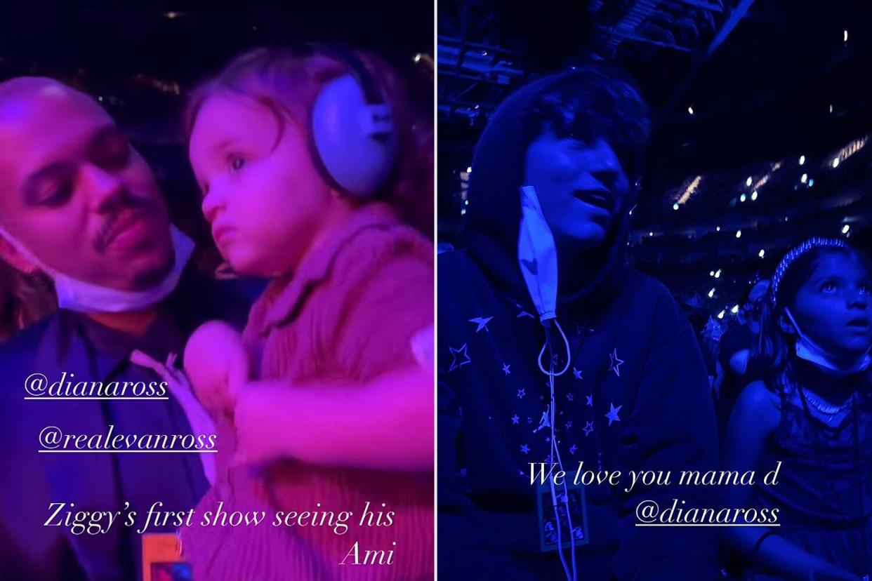 Ashlee Simpson Takes Ziggy Blu, 20 Months, To See Diana Ross Perform for the First Time: 'We Love You Mama D'