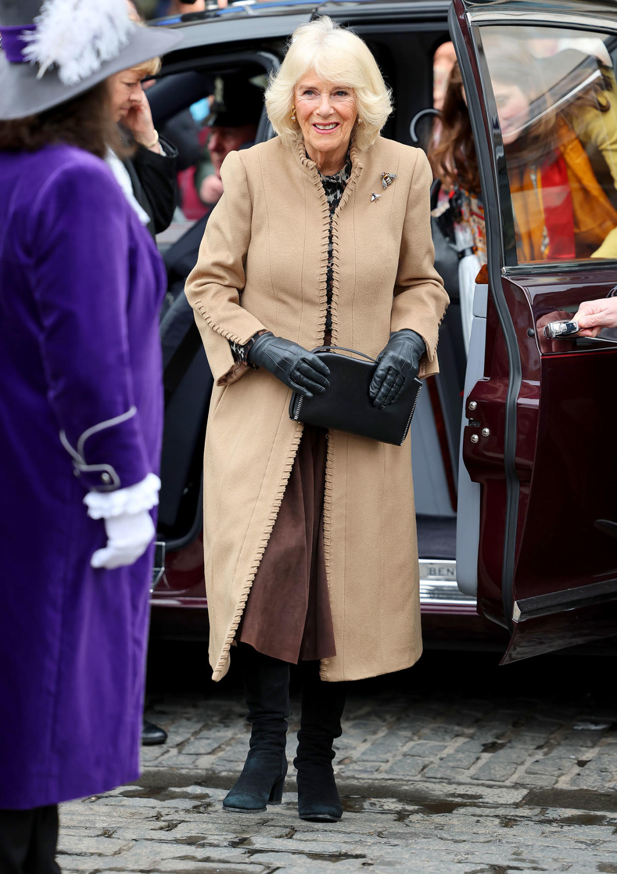 Queen Camilla Makes Her 1st Official Appearance Since Kate Middleton Cancer Announcement