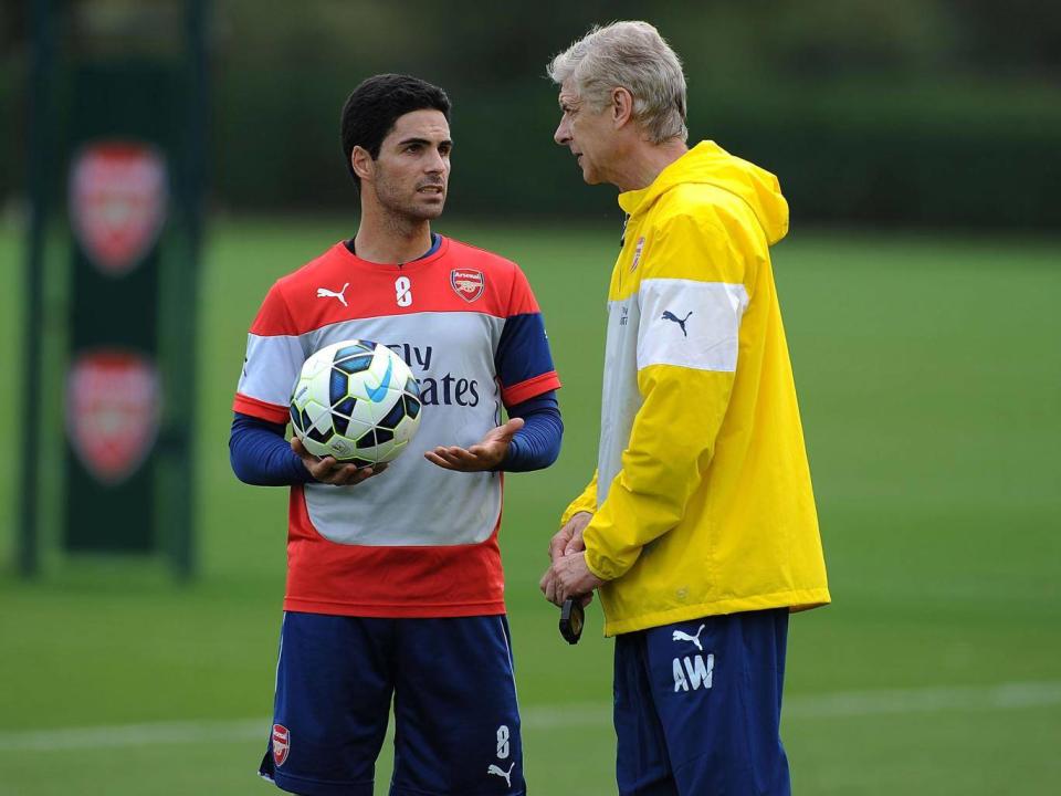 Arteta looked a cert for the job before an 11th hour turnaround (Getty)