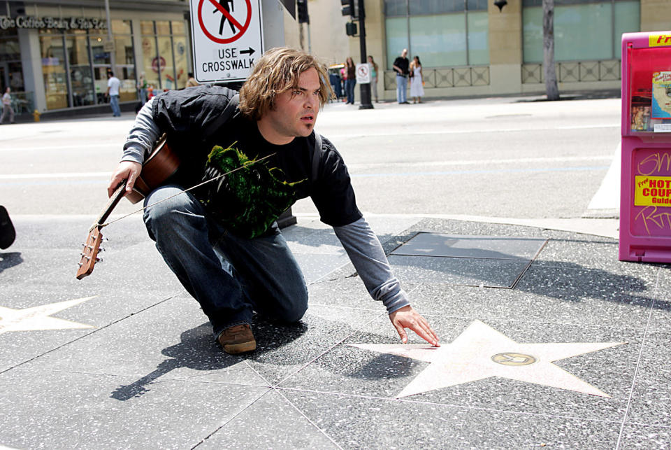 Jack Black in "Tenacious D in The Pick of Destiny"