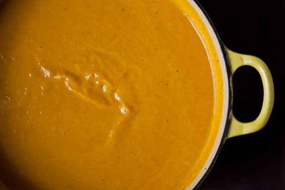 Creamy Butternut Squash with Sherry