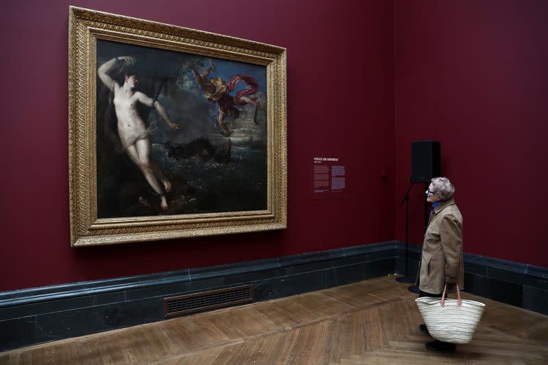 Titian: Love Desire Death media preview at the National Gallery in London