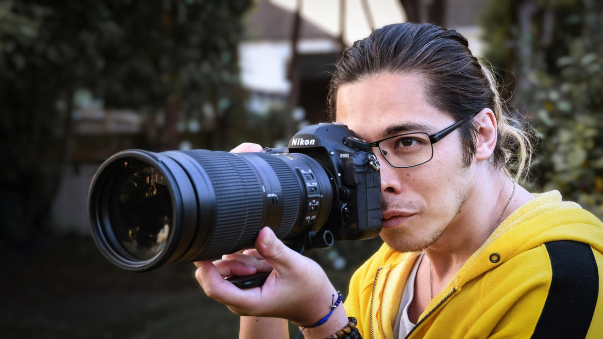  Photographer James Artaius using a Nikon D850. 