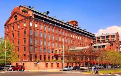 The luxury Hotel Faena, where the shooting took place