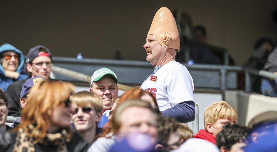 Sometimes minor-league teams need to encourage their fans’ weird sides to get them out to the park. (David Cooper/Toronto Star via Getty Images)