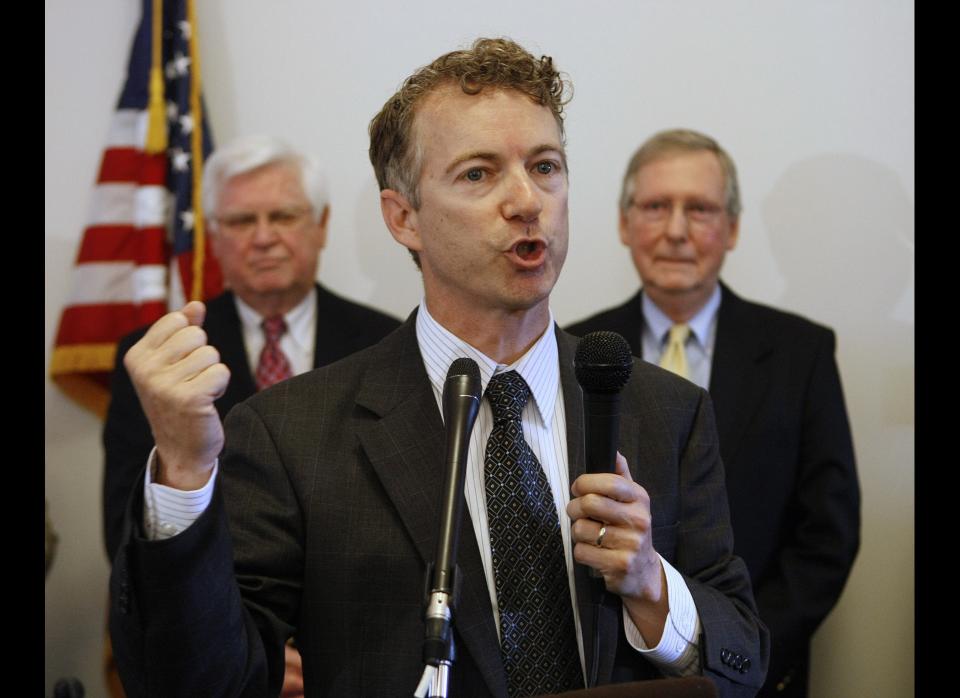 "It sounds funny, but you need to be paying more for your health care." &mdash;Kentucky GOP Senate nominee and Tea Party favorite Rand Paul, on his version of health care reform, which calls for high-deductible insurance plans and people paying out-of-pocket for health care (<a href="http://www.dscc.org/teaparty" target="_hplink">Source</a>)