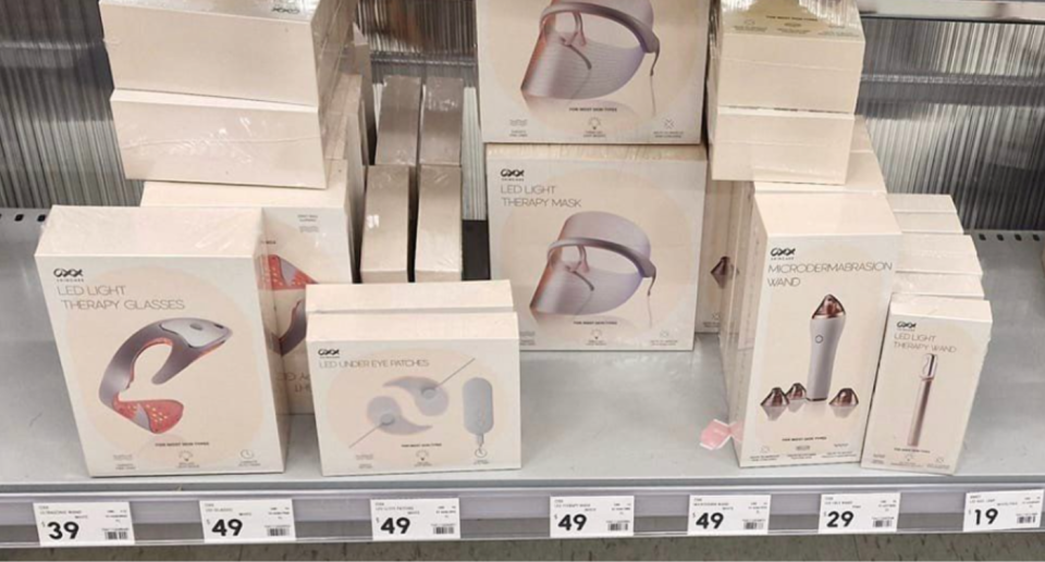 kmart x-rate beauty products