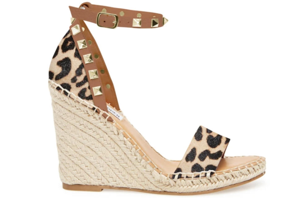 Steve Madden, leopard sandals