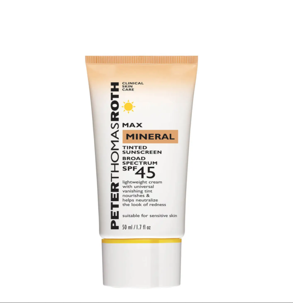 <p><a href="https://go.redirectingat.com?id=74968X1596630&url=https%3A%2F%2Fwww.sephora.com%2Fproduct%2Fmax-mineral-naked-broad-spectrum-spf-45-P430812&sref=https%3A%2F%2Fwww.harpersbazaar.com%2Fbeauty%2Fskin-care%2Fg60258006%2Fbest-tinted-sunscreen%2F" rel="nofollow noopener" target="_blank" data-ylk="slk:Shop Now;elm:context_link;itc:0;sec:content-canvas" class="link ">Shop Now</a></p><p>Max Mineral Tinted Broad-Spectrum SPF 45</p><p>sephora.com</p><p>$38.00</p><span class="copyright">Sephora.com</span>