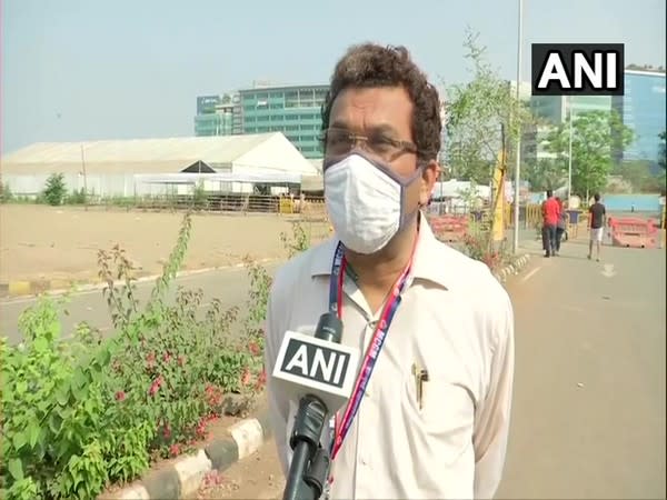 Dean of BKC Jumbo COVID-19 vaccination center, Dr. Rajesh Dhere. (Photo/ANI)