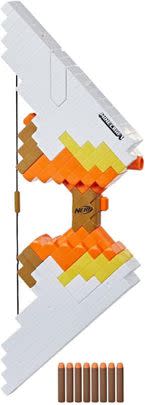 Make a huge saving of 68% with this Nerf Minecraft motorised bow and dart set.