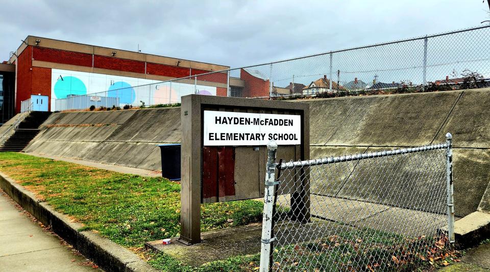 Hayden-McFadden Elementary School, seen here, made it out of the state's "underperforming" category earlier in the 2023-2024 school year.