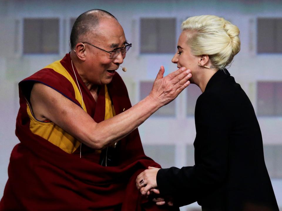 dalai lama and lady gaga