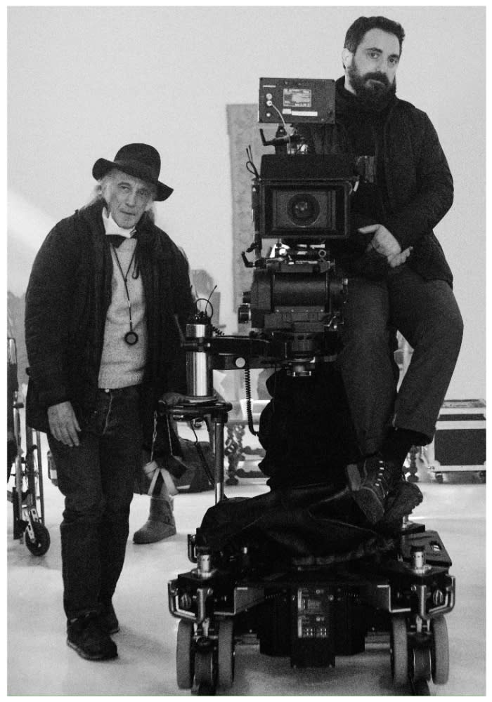 Ed Lachman with Pablo Larrain