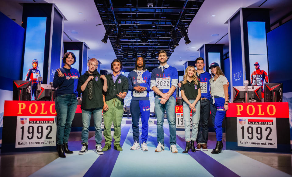 Polo G new Ralph Lauren x Fortnite collection in New York