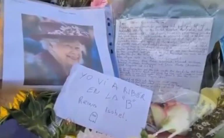 El desopilante mensaje en el funeral de la Reina que se viralizó en las redes sociales