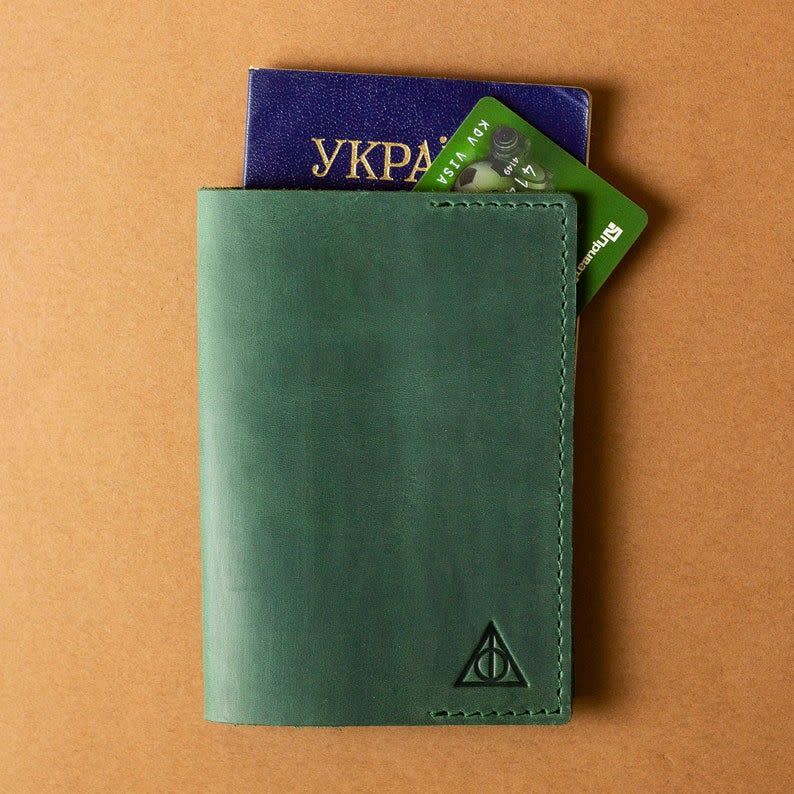 'Harry Potter' Leather Passport Holder