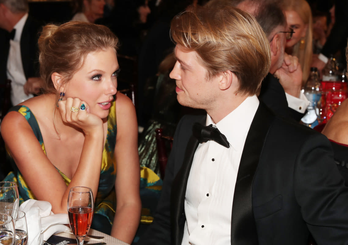 <p>Christopher Polk/NBC/NBCU Photo Bank</p><p>Say it ain't so, Joe!</p><p><a href="https://parade.com/news/fans-react-taylor-swift-joe-alwyn-breakup-news" rel="nofollow noopener" target="_blank" data-ylk="slk:Swifties were devastated;elm:context_link;itc:0;sec:content-canvas" class="link rapid-noclick-resp">Swifties were devastated</a> when <strong><a href="https://parade.com/1133777/jessicasager/taylor-swift-net-worth" rel="nofollow noopener" target="_blank" data-ylk="slk:Taylor Swift;elm:context_link;itc:0;sec:content-canvas" class="link rapid-noclick-resp">Taylor Swift</a> </strong>and <strong><a href="https://parade.com/1134570/alexandra-hurtado/taylor-swift-joe-alwyn-relationship-timeline/" rel="nofollow noopener" target="_blank" data-ylk="slk:Joe Alwyn;elm:context_link;itc:0;sec:content-canvas" class="link rapid-noclick-resp">Joe Alwyn</a> </strong><a href="https://parade.com/news/taylor-swift-and-joe-alwyn-reportedly-split-after-6-years-together" rel="nofollow noopener" target="_blank" data-ylk="slk:called it quits after more than six years;elm:context_link;itc:0;sec:content-canvas" class="link rapid-noclick-resp">called it quits after more than six years</a>, five albums and <a href="https://parade.com/1384936/jessicasager/taylor-swift-joe-alwyn-william-bowery/" rel="nofollow noopener" target="_blank" data-ylk="slk:several songwriting collaborations;elm:context_link;itc:0;sec:content-canvas" class="link rapid-noclick-resp">several songwriting collaborations</a> (some even winning both of them Grammys) together. Though the timeline has been hotly debated, with some fans even speculating that <em><a href="https://parade.com/entertainment/taylor-swift-midnights-easter-eggs" rel="nofollow noopener" target="_blank" data-ylk="slk:Midnights;elm:context_link;itc:0;sec:content-canvas" class="link rapid-noclick-resp">Midnights</a> </em>was a breakup album, the split became public in April 2023, a month before Swift and <strong><a href="https://parade.com/news/taylor-swift-rumored-to-be-dating-the-1975-matt-healy-fans-react-memes-2023" rel="nofollow noopener" target="_blank" data-ylk="slk:Matty Healy;elm:context_link;itc:0;sec:content-canvas" class="link rapid-noclick-resp">Matty Healy</a> </strong>were romantically linked.</p><p>Sources said at the time of Swift and Alwyn's breakup news that it was relatively amicable and that the relationship merely ran its course, with some insiders speculating that Alwyn wasn't used to Swift's lifestyle when she wasn't in a self-imposed exile (a la her <em>Reputation </em>era) or a pandemic bubble. Either way, Swift's "magnetic force of a man" and muse for songs like "New Year's Day," "Gorgeous," "Delicate," "Cruel Summer," "Lover," "<a href="https://parade.com/1371085/jessicasager/is-taylor-swift-engaged/" rel="nofollow noopener" target="_blank" data-ylk="slk:Paper Rings;elm:context_link;itc:0;sec:content-canvas" class="link rapid-noclick-resp">Paper Rings</a>," "London Boy" and more turned out to not be her "Endgame" after all.</p>