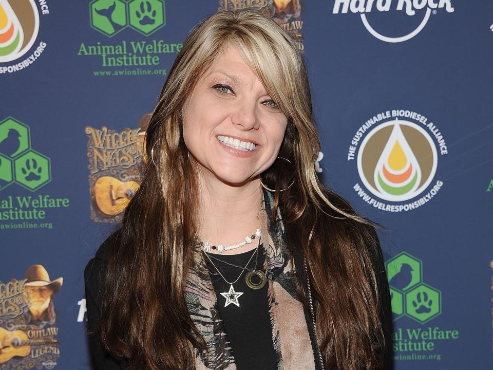 Paula Nelson attends the Hard Rock International's Wille Nelson Artist Spotlight Benefit Concert at Hard Rock Cafe, Times Square on June 6, 2013 in New York City