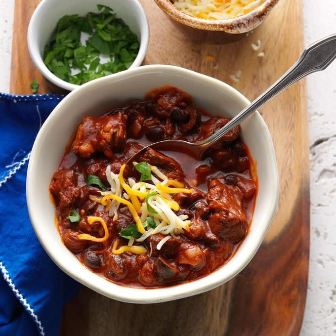 Empanada Beef Chili