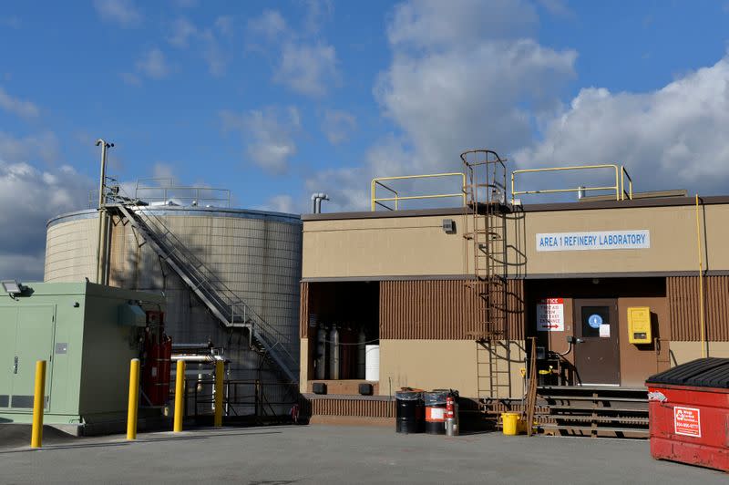 Parkland Fuel refinery’s laboratory in Burnaby