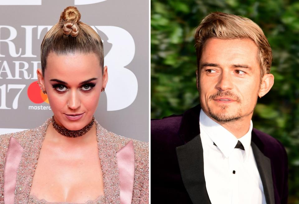 Katy Perry and Orlando Bloom