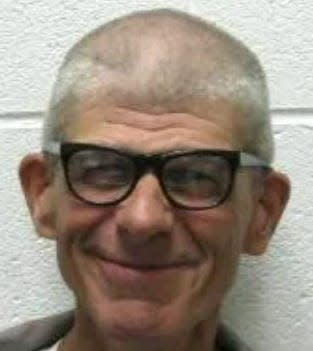 The mugshot of Michael Leslie Rainey by the Henderson County Sheriff's Office.