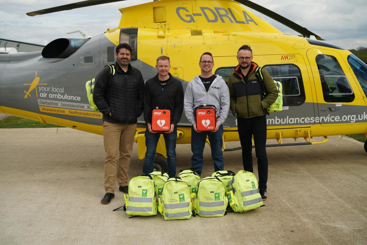 The team members involved in this lifesaving initiative span from frontline critical care paramedics to the chief operating officer <i>(Image: Air Ambulance Service)</i>