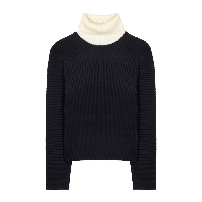 <a rel="nofollow noopener" href="http://www.anrdoezrs.net/links/3550561/type/dlg/http://www.mytheresa.com/en-us/bryn-wool-turtleneck-sweater-499985.html" target="_blank" data-ylk="slk:Bryn Wool Turtleneck Sweater, Acne Studios, $430;elm:context_link;itc:0;sec:content-canvas" class="link ">Bryn Wool Turtleneck Sweater, Acne Studios, $430</a>