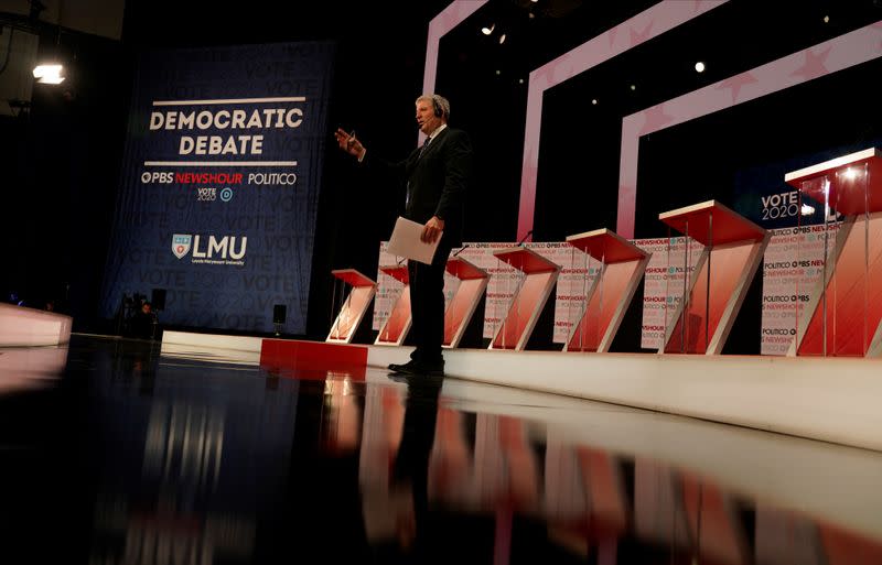 6th Democratic Presidential Debate at Loyola Marymount University in Los Angeles