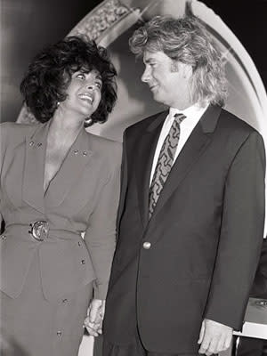 Elizabeth Taylor and Larry Fortensky: October 6, 1991