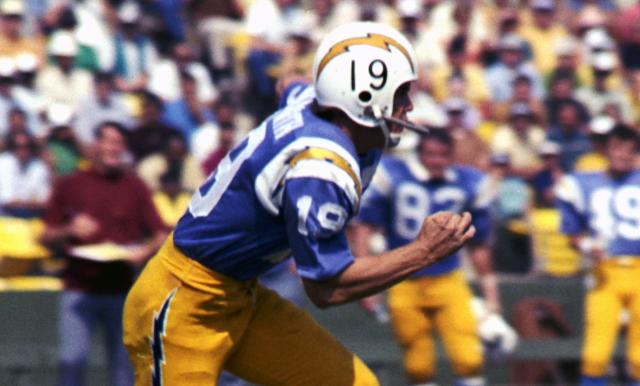 chargers original uniforms