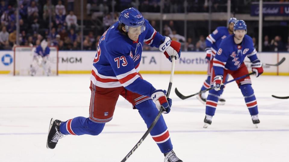 NHL: Columbus Blue Jackets at New York Rangers