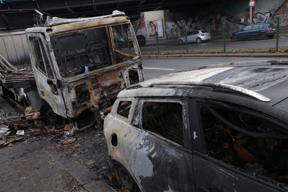 Silvester-Krawalle hinterließen vor einem Jahr ein Bild der Verwüstung in Berlin (Bild: Sean Gallup/Getty Images)