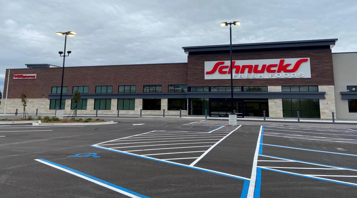 The new Schnucks store opening in 2022 will be located at Battle Crossing, a soon-to-be shopping center on the southwest corner of East St. Charles Road and Clark Lane.