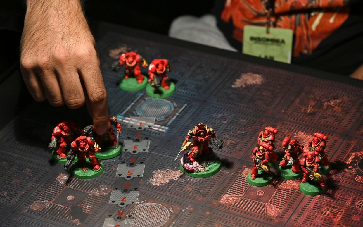 The Warhammer miniature figurine game is poised to be turned into a movie franchise