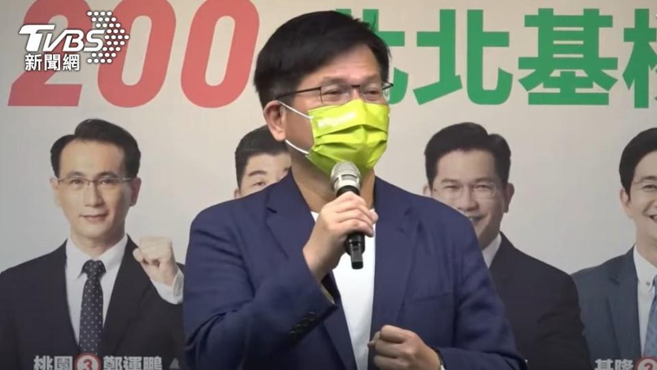 民進黨新北市長候選人林佳龍（圖／TVBS）
