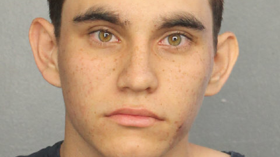 Police in Florida released this mugshot image of Nikolas Cruz after he was charged with 17 counts of murder.