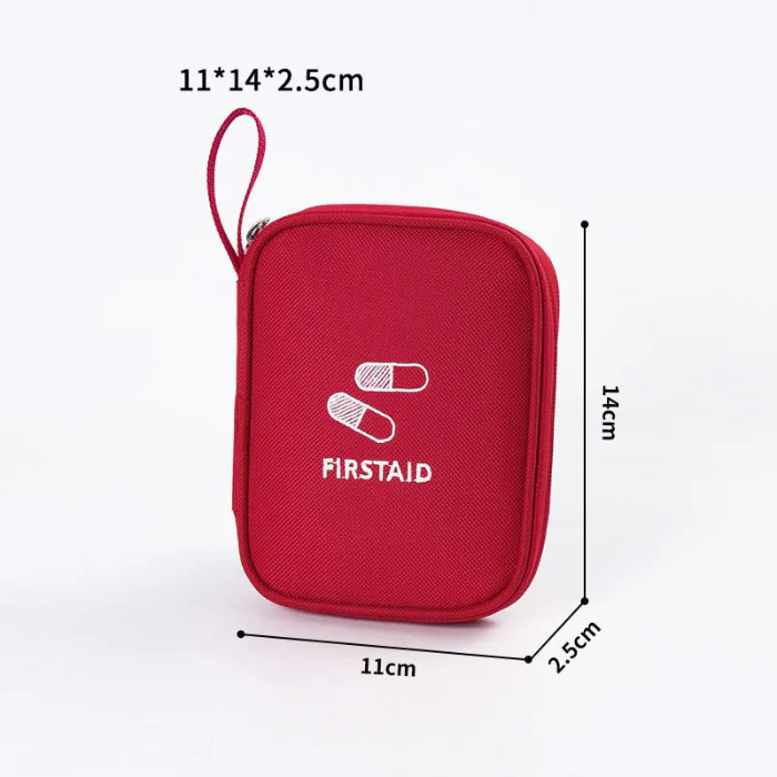 First Aid Kit Pouch / Medicine Storage Bag for travel outdoor car home. PHOTO: Robinsons