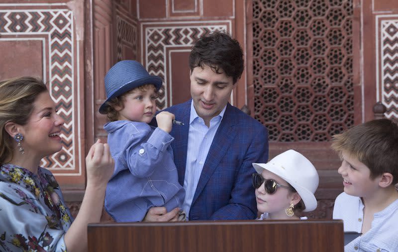 PHOTOS: Prime Minister Justin Trudeau tours India with his family